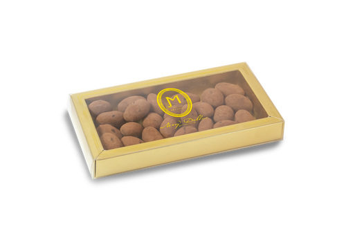 Amandes gianduja poudrées