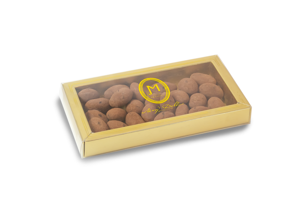 Amandes gianduja poudrées