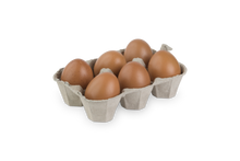 Coquilles d'œuf remplies de praliné